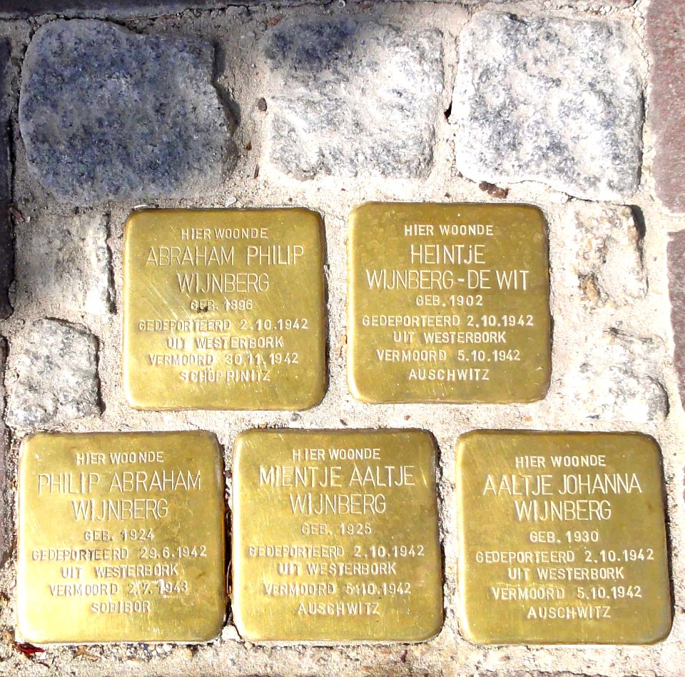 Stolpersteine Gouda Markt54