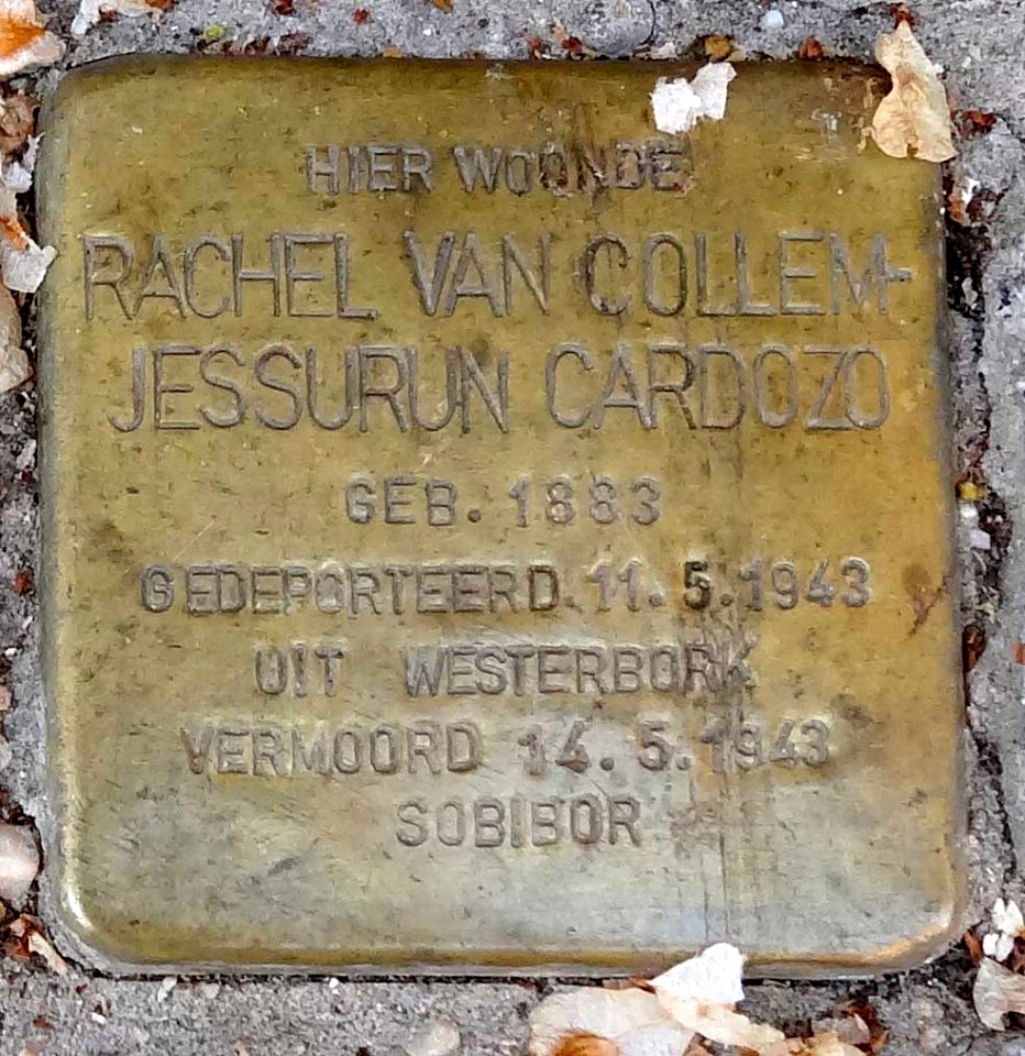 Stolpersteine Gouda Lange Groenendaal38 (detail 2)