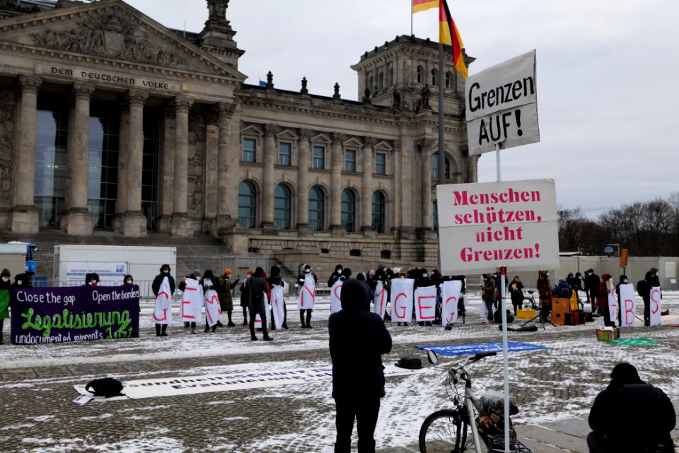 Stop deportations protest Berlin 2021-02-06 22