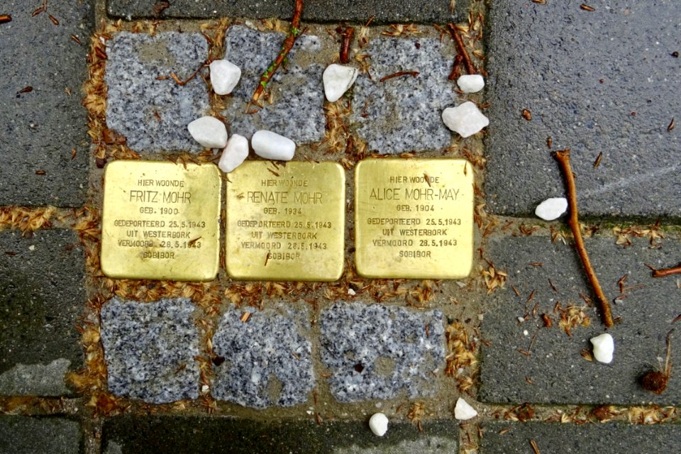 Stolpersteine Gouda Burgvlietkade79
