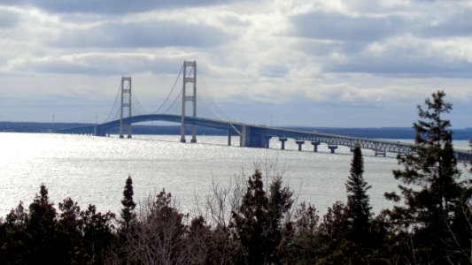 Straits State Park bridge view (November 2019) photo