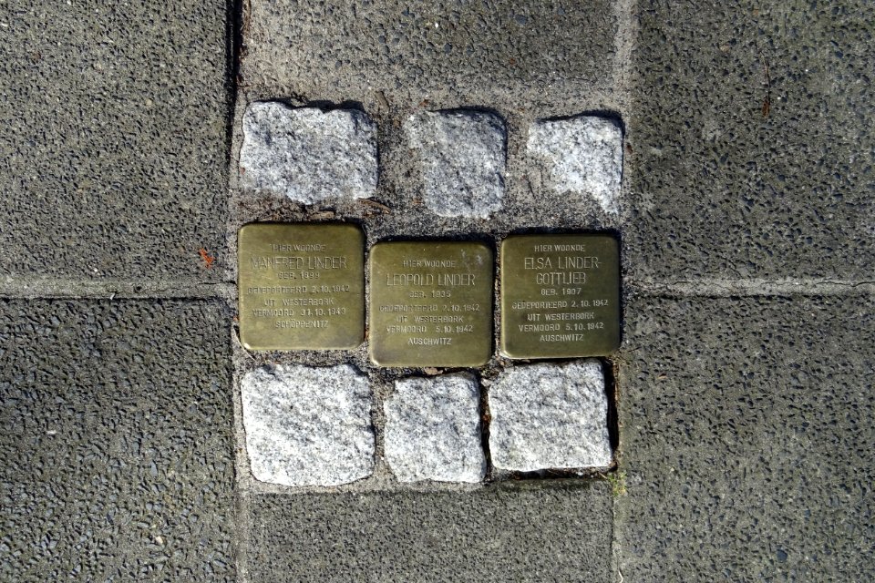 Stolpersteine Gouda Herzogstraat3