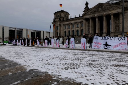 Stop deportations protest Berlin 2021-02-06 06