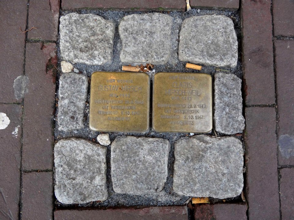 Stolpersteine Gouda de Hoogstraat1