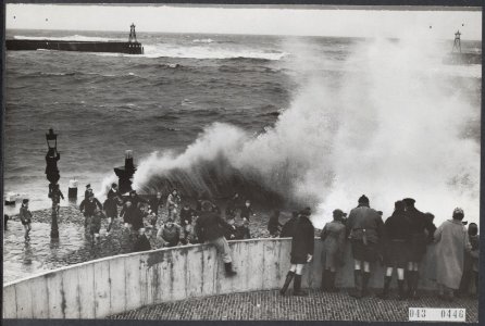 Storm aan de nederlandse kust, Bestanddeelnr 043-0446