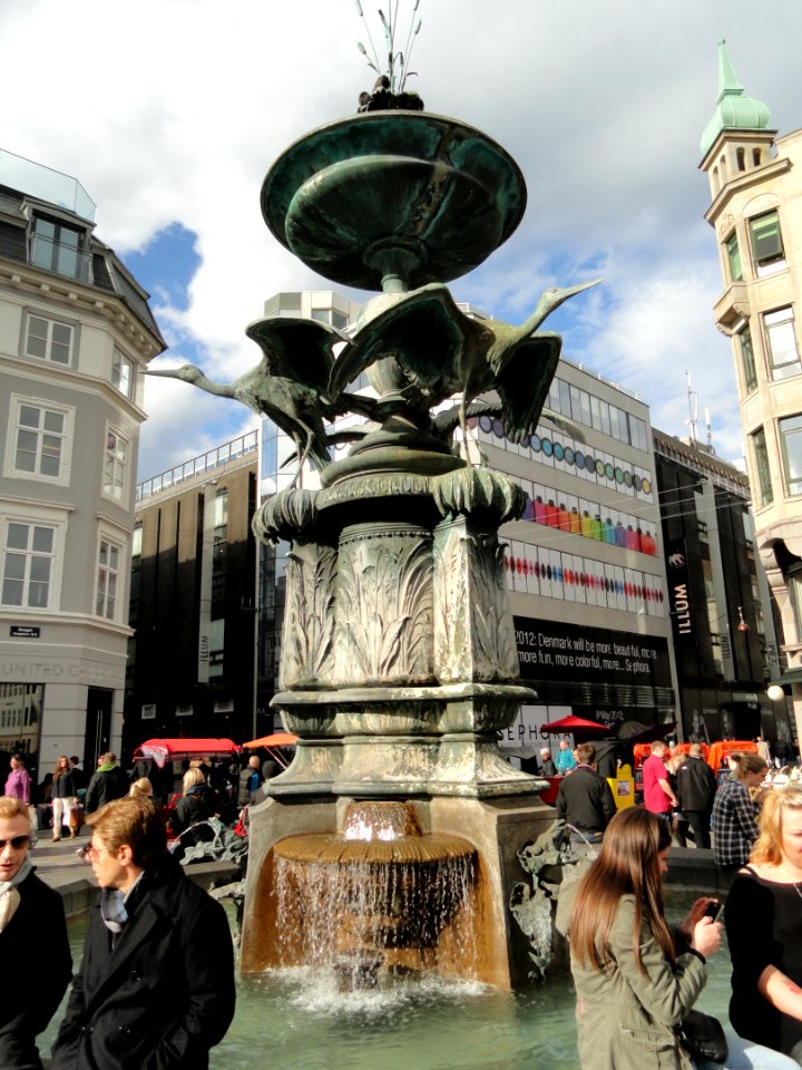 Stork Fountain - Copenhagen - DSC07741