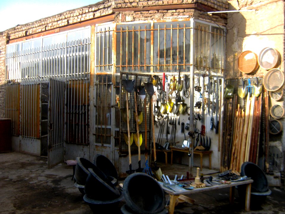 Stores in Bazaar of Nishapur - Morning 1