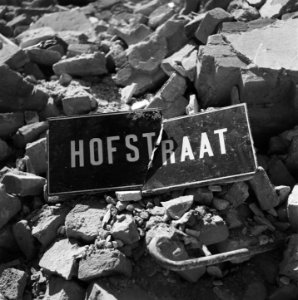 Straatnaambord Hofstraat, Bestanddeelnr 900-4418