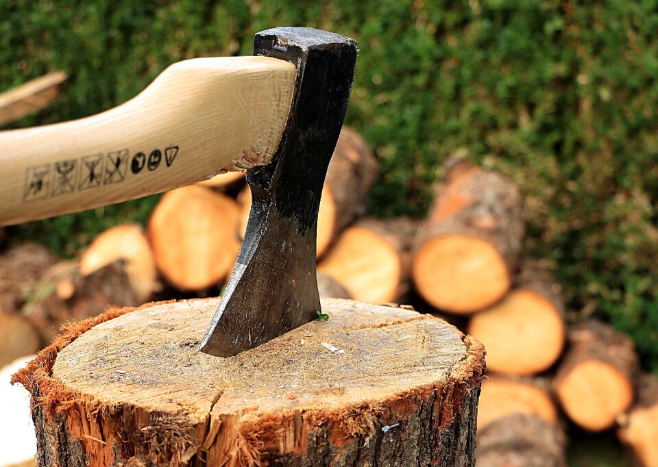 Firewood wood holzstapel