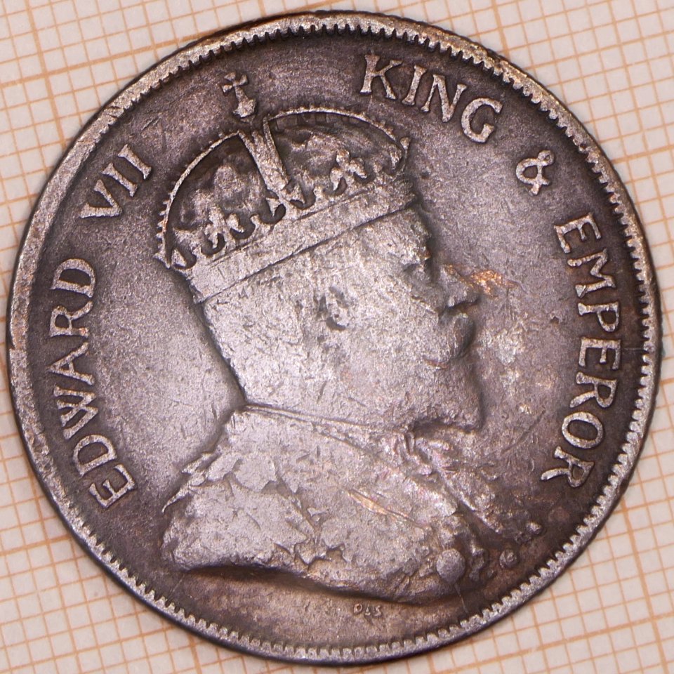 Straits Settlements 1 Cent 1904 - obverse