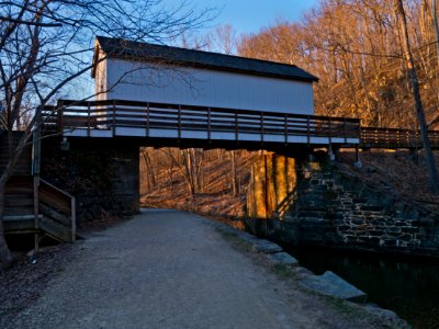 Stop Gate on C and O Canal Great Falls