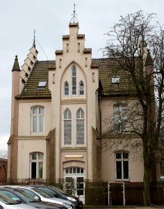 Strafanstalt Oslebshausen, Inspektoren- und Lehrerhaus, Justizvollzugsanstalt Oslebshausen in Bremen, Sonnemannstraße 3