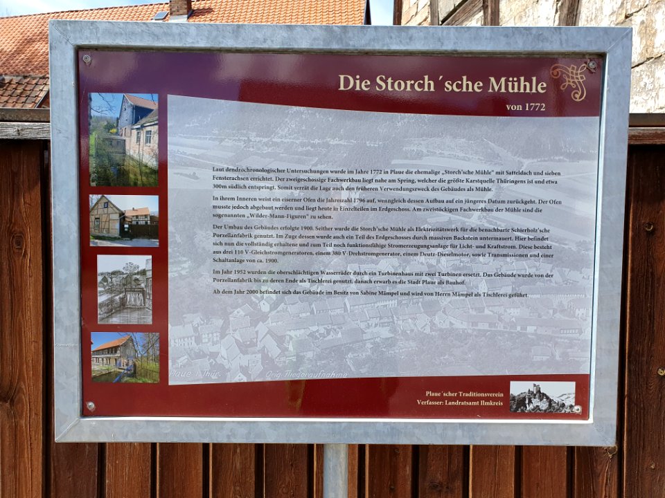 Storchsche Mühle Plaue 1