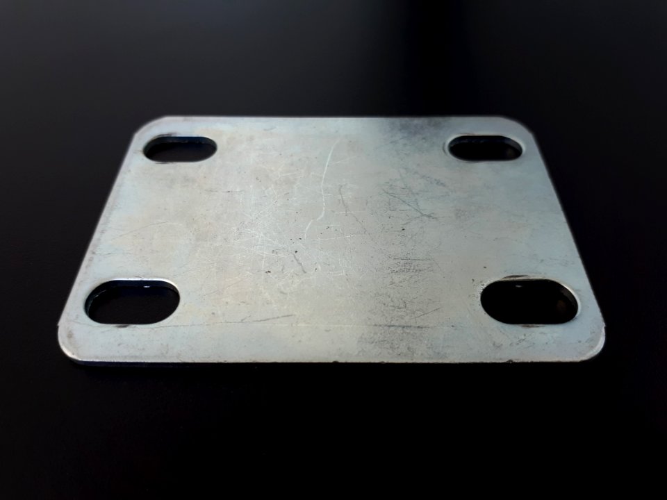 Straight bracket - 67 x 50 mm - F