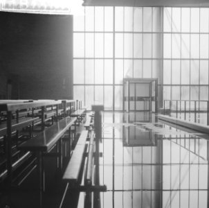 Stormschade aan de rooms-katholieke Maria Reginakerk te Boxtel (Noord-Brabant)., Bestanddeelnr 911-8433