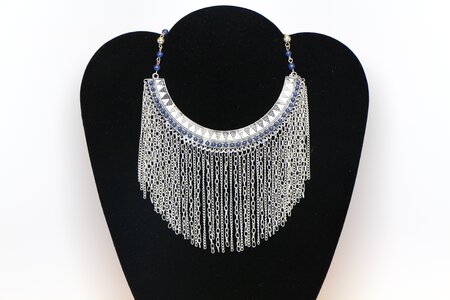 Silver metal shining