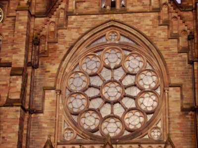 Straßburg Tempel St. Paul Rosette 1