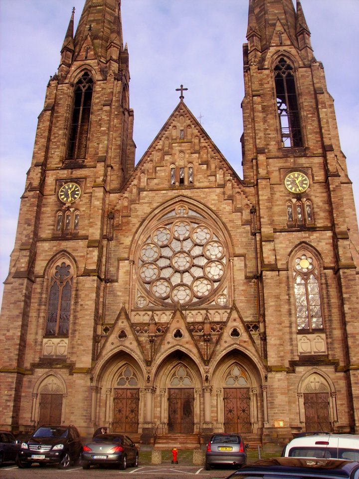 Straßburg Tempel St. Paul Front