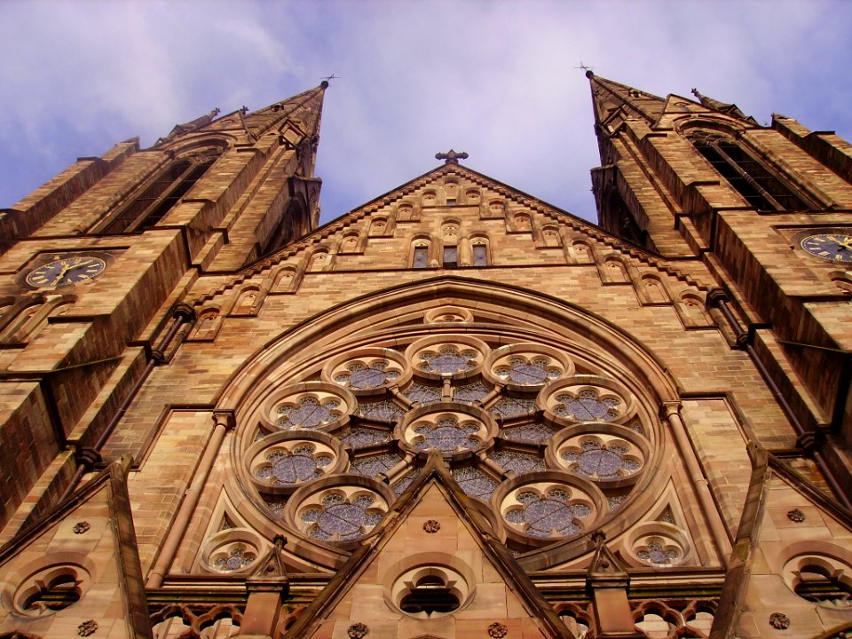 Straßburg Tempel St. Paul Rosette 2