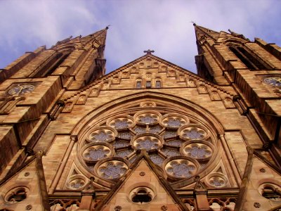 Straßburg Tempel St. Paul Rosette 2