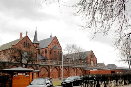 Strafanstalt Oslebshausen, Hauptgebäude, Justizvollzugsanstalt Oslebshausen in Bremen, Sonnemannstraße 2