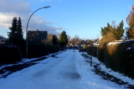 Straße in Hamburg-Jenfeld (Wandsbek)