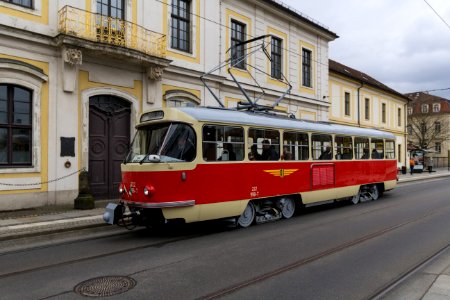 Straßenbahn 222 998-7 - vor Krankenhaus Friedrichstadt