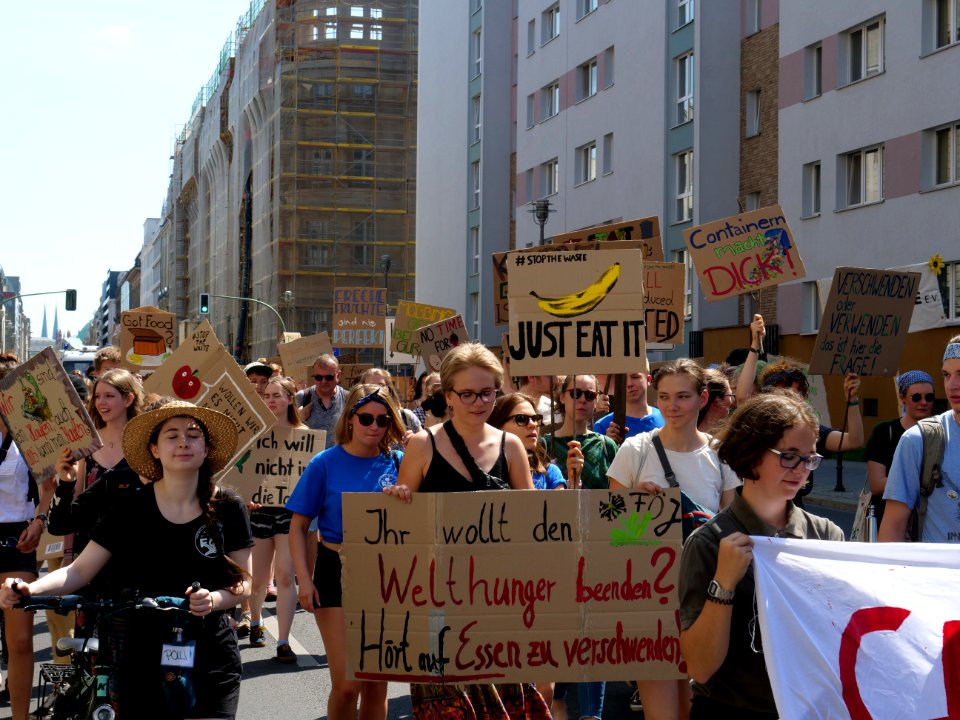StopTheWaste FÖJ demonstration 80