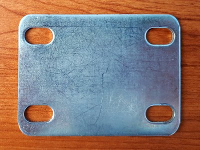 Straight bracket - 67 x 50 mm - A