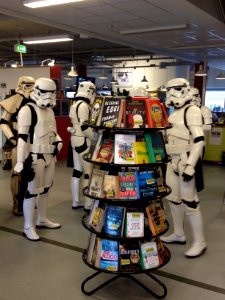 Stormtroopers på Odense Centralbibliotek