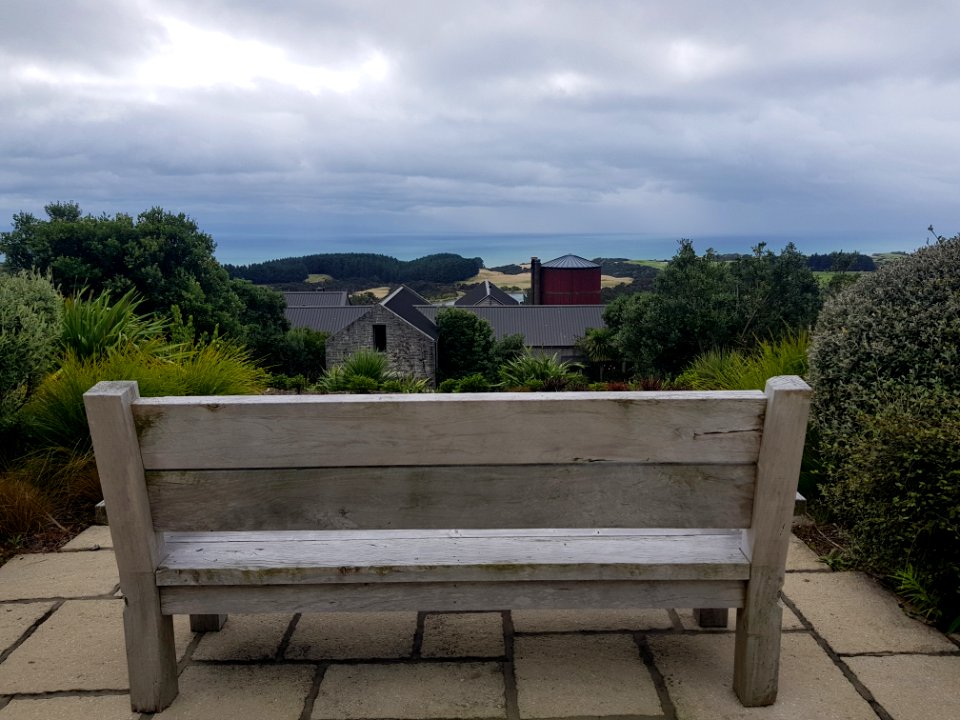 Stormy view at the farm, Cape Kidnappers