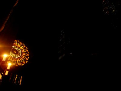 Straßburg Cathédrale Notre-Dame Innen Rosette 4