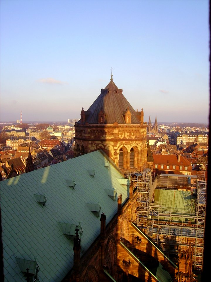 Straßburg Blick vom Münster 1