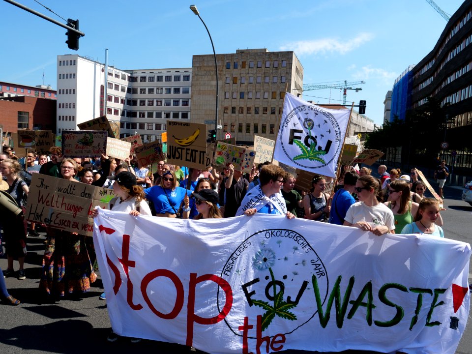 StopTheWaste FÖJ demonstration 36