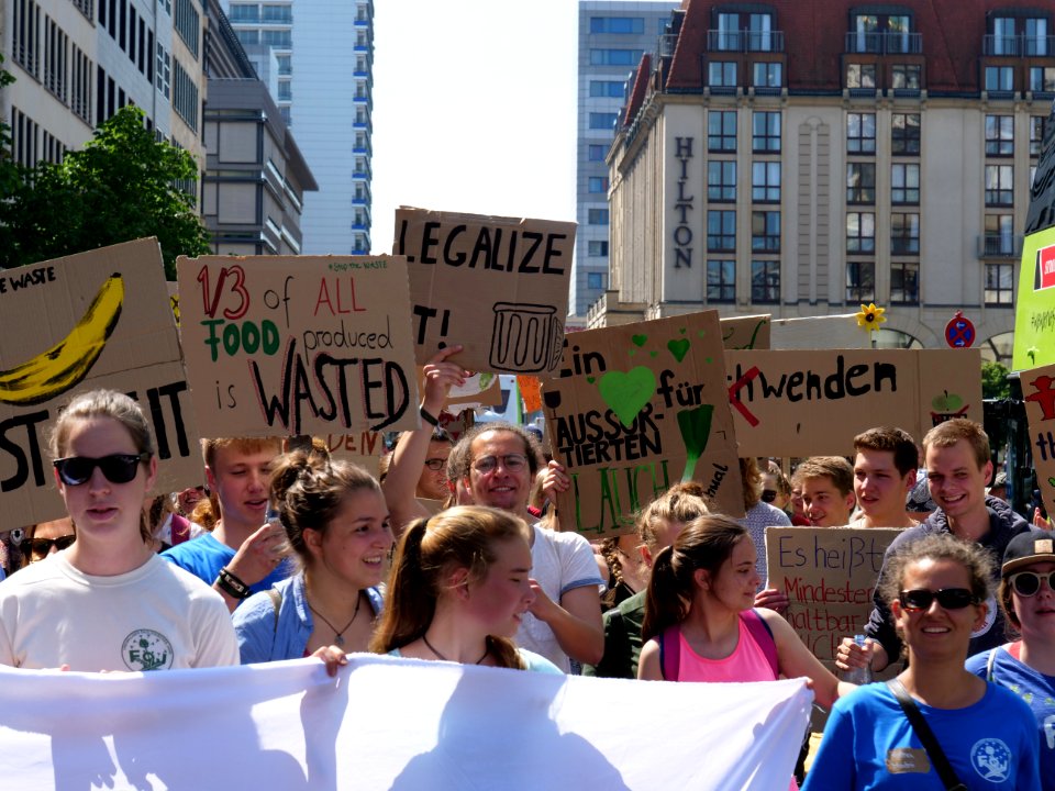 StopTheWaste FÖJ demonstration 17