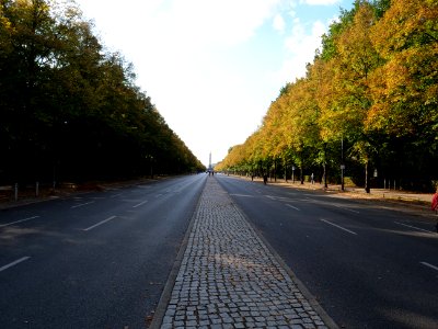 Straße des 17. Juni during Extinction Rebellion blockade of Großer Stern 04