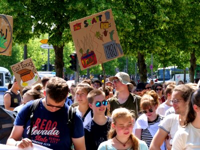 StopTheWaste FÖJ demonstration 110