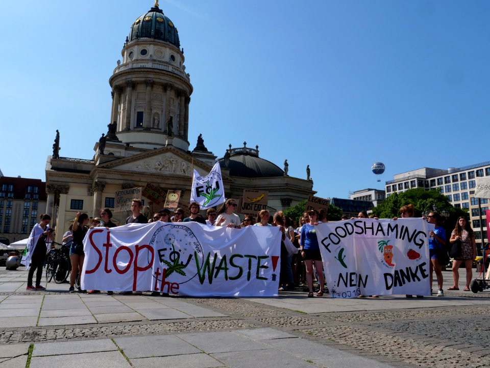 StopTheWaste FÖJ demonstration 13