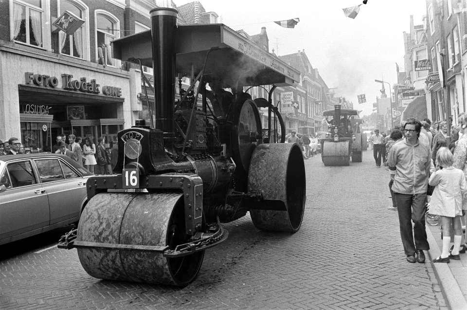 Stoomwalsen in Hoorn, Bestanddeelnr 924-7010