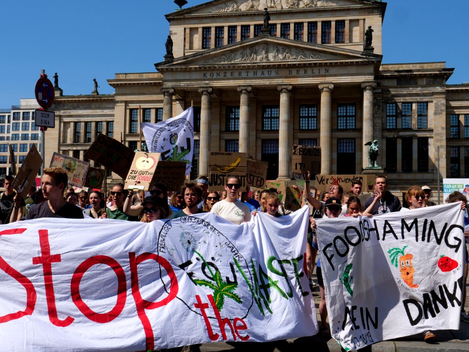 StopTheWaste FÖJ demonstration 15