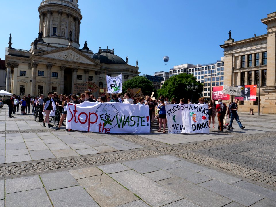 StopTheWaste FÖJ demonstration 11