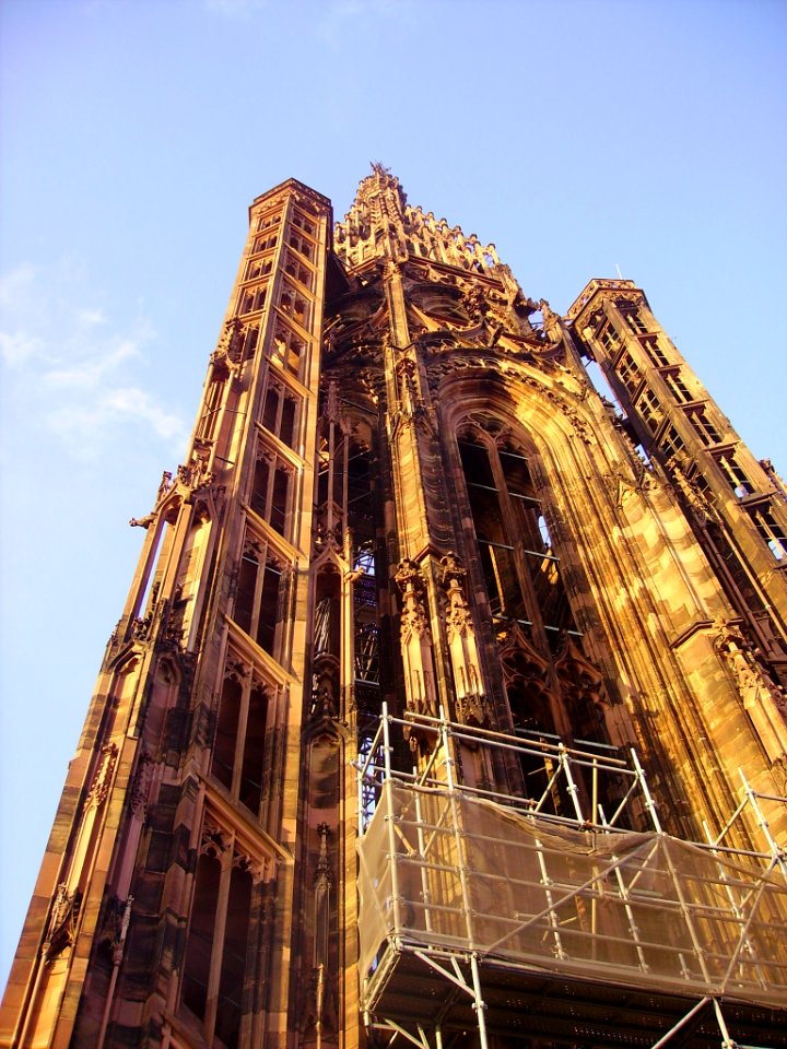Straßburg Cathédrale Notre-Dame Turm 3