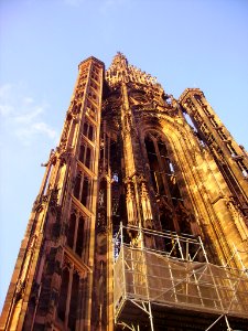 Straßburg Cathédrale Notre-Dame Turm 3