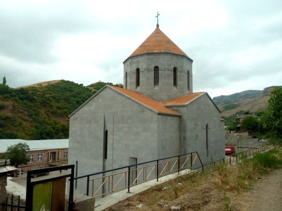 Surb Astvatsatsin church in Movses-from east