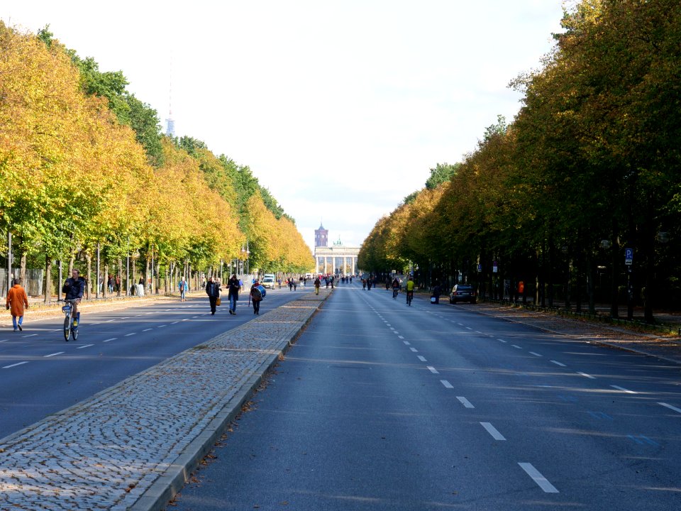 Straße des 17. Juni during Extinction Rebellion blockade of Großer Stern 03