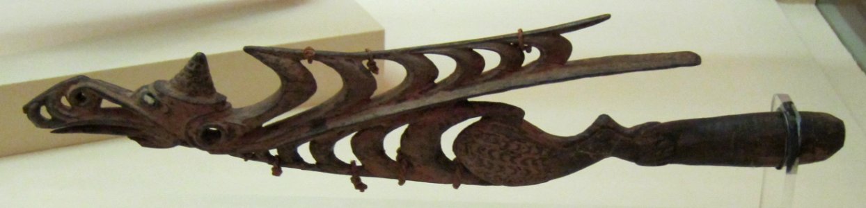 Stopper for lime container, Papua New Guinea, Middle Sepik River region, Iatmul people, Honolulu Academy of Arts