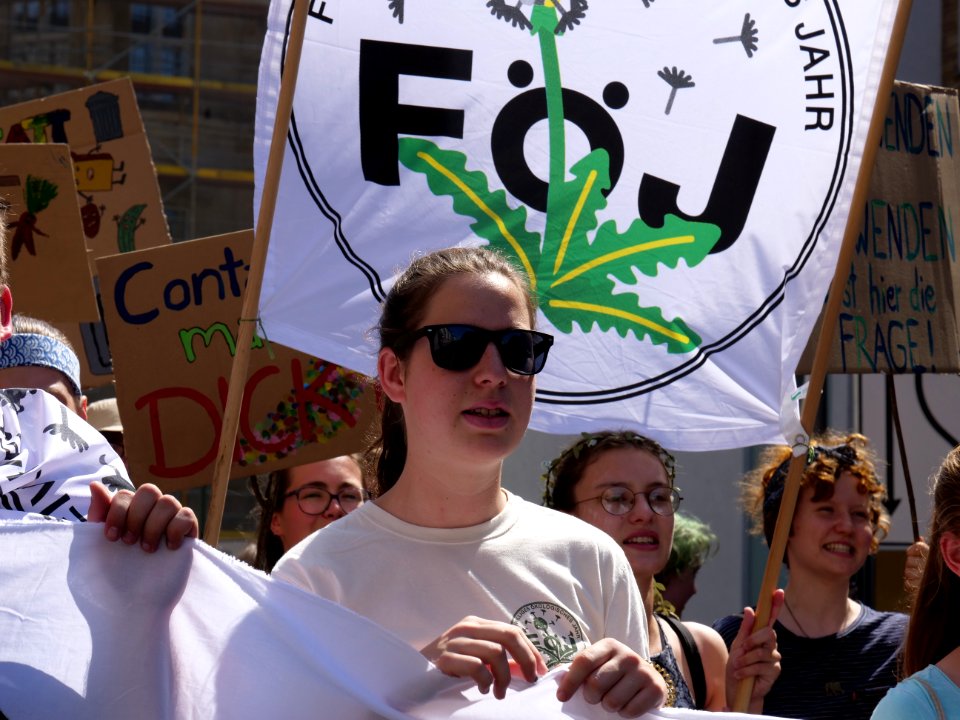 StopTheWaste FÖJ demonstration 79