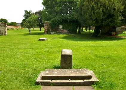Supposed site of Harold's grave, Waltham Abbey