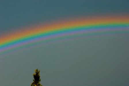 Supernumerary rainbow in Baumkirchen