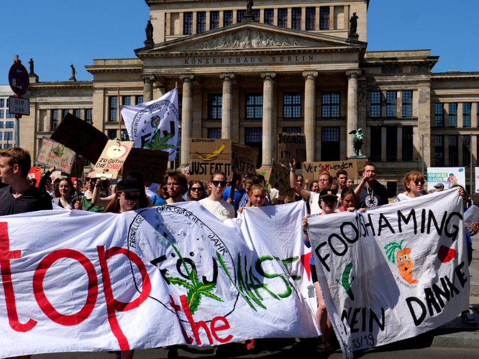 StopTheWaste FÖJ demonstration 16